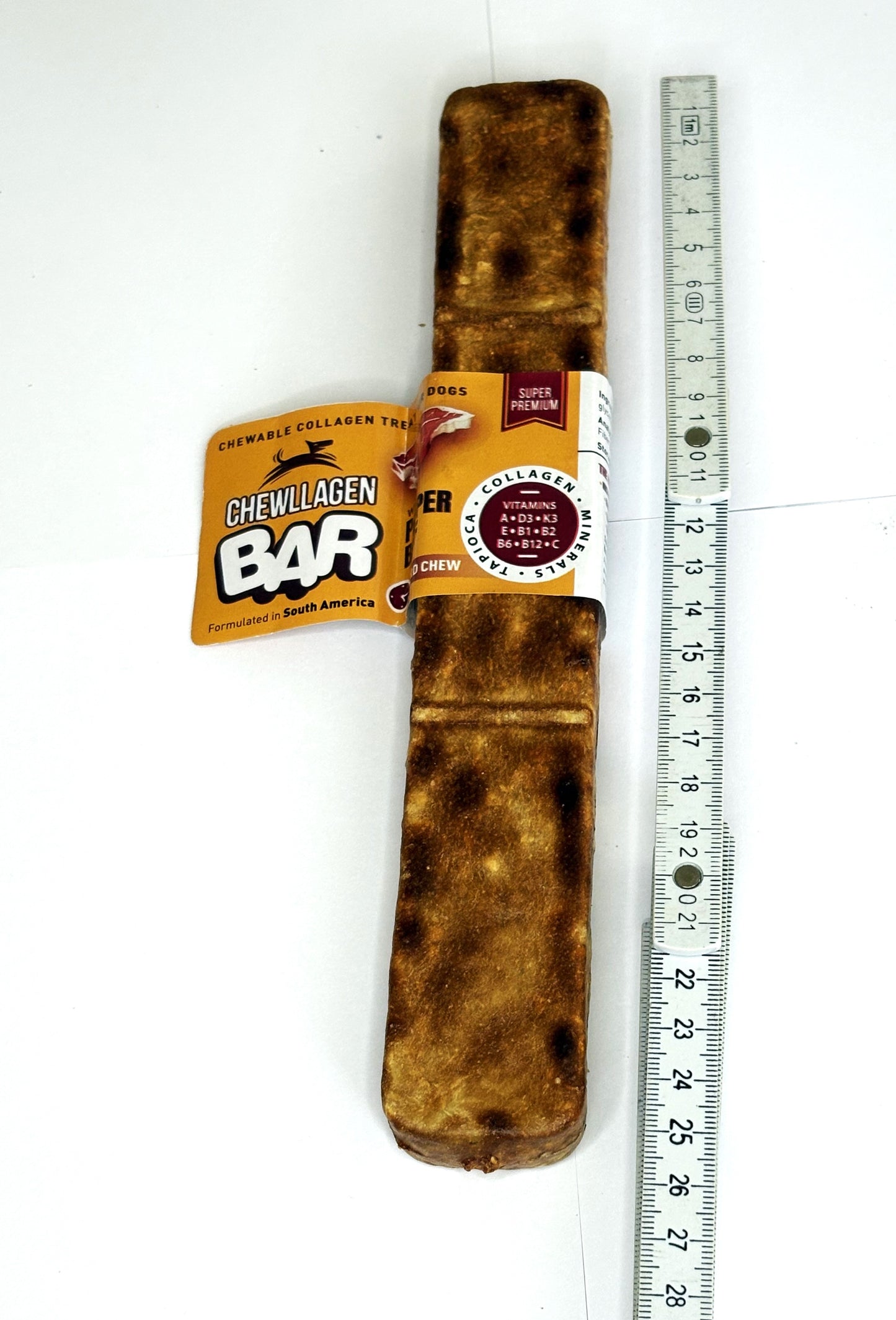 Knabberbar: Chewllagen Bar Beef, Größe Größe L (25x4x2 cm), 200 g