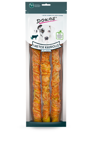 Dokas 1 Meter Kaurolle mit Huhn