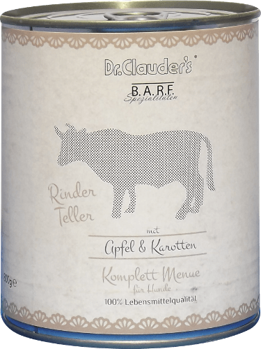 Dr.Clauders BARF Serie Rinderteller
