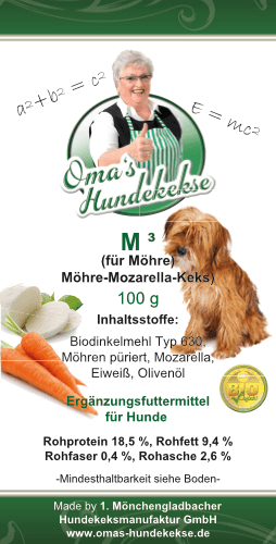 Omas Hundekekse - M hoch 3