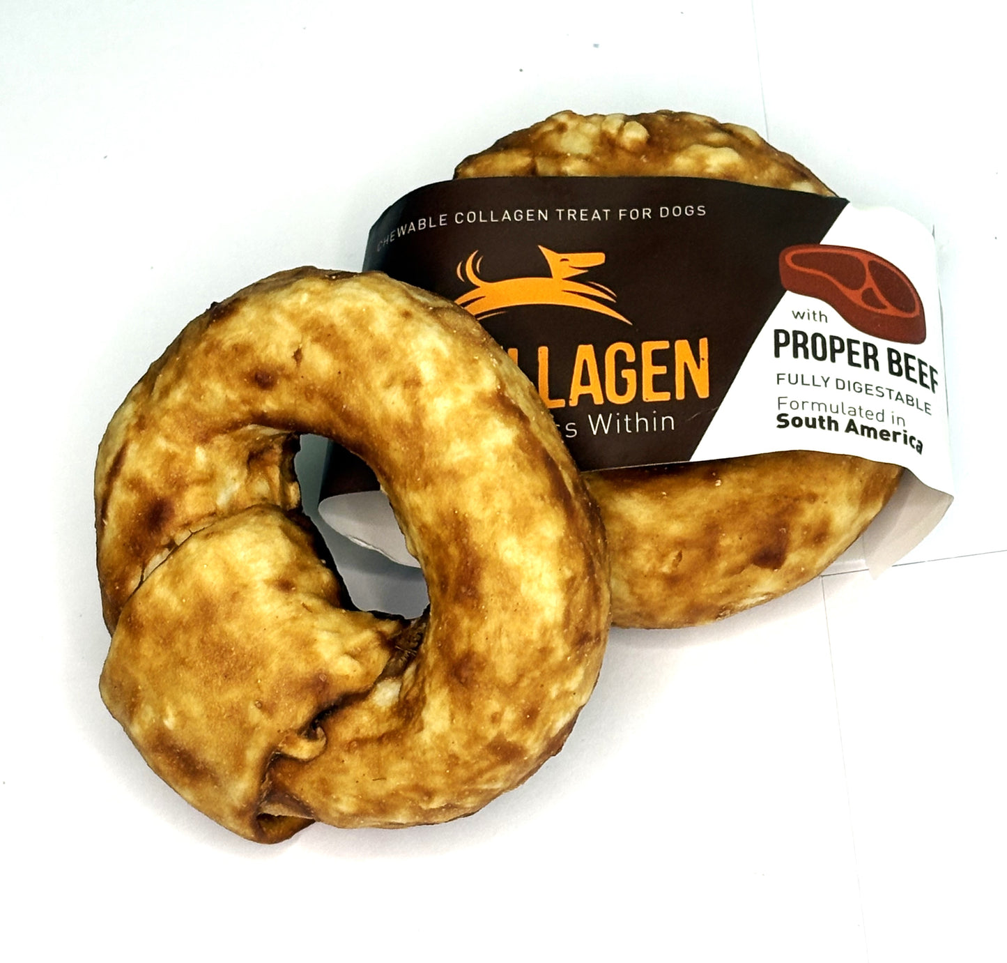 Knabberbar: Chewllagen Beef Donut Rind