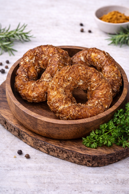 Knabberbar: Bagel aus Rind und Huhn