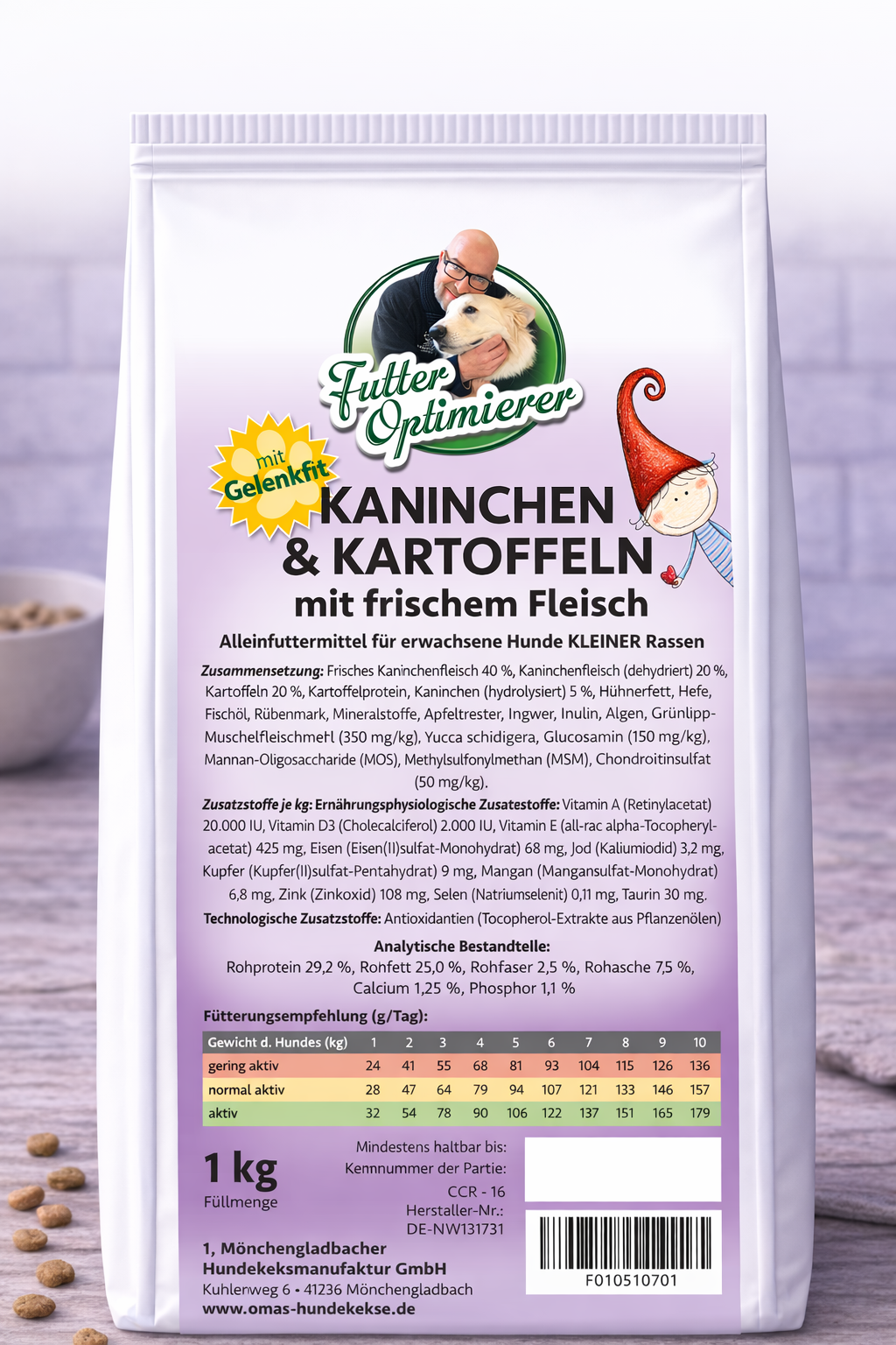 FO Trockenfutter Kaninchen "Zwerge"