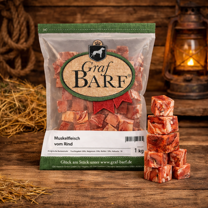 Graf Barf - Rind Muskelfleisch