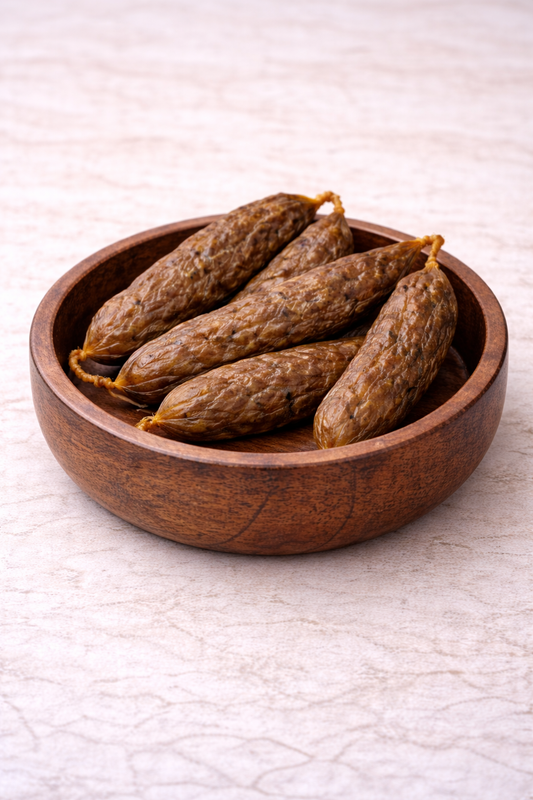 Knabberbar: Endloswürstchen Geflügel