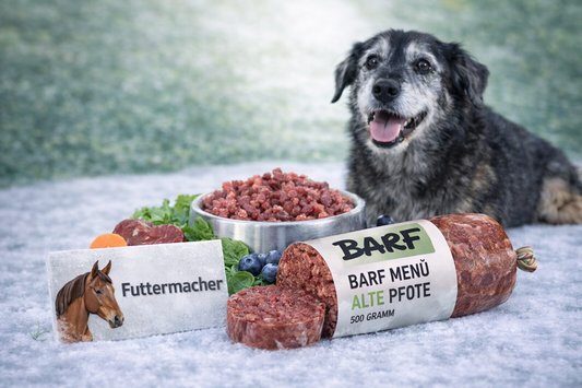 Futtermacher - Barfmenü alte Pfote