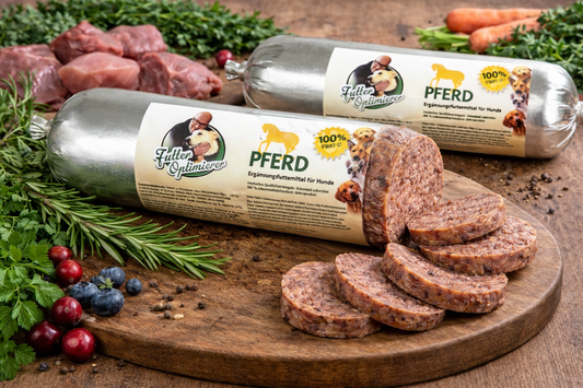 Futteroptimierer - Pferd pur im Schlauch