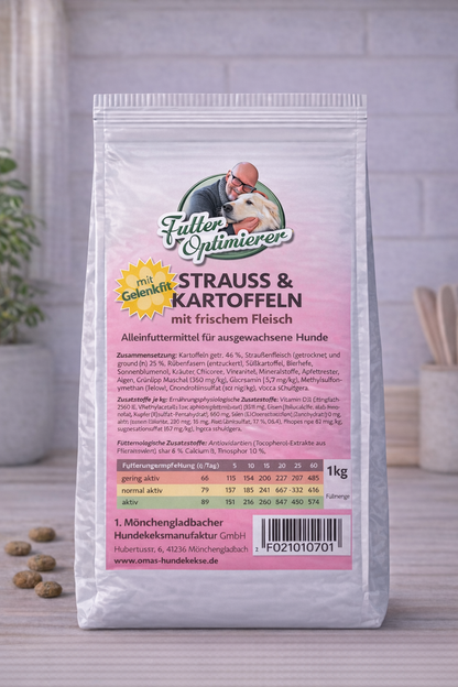 FO Trockenfutter Strauß