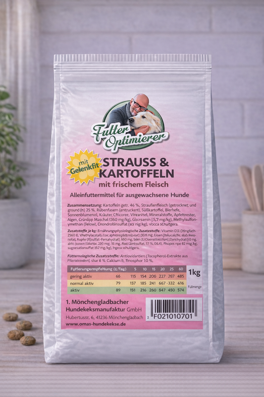 FO Trockenfutter Strauß