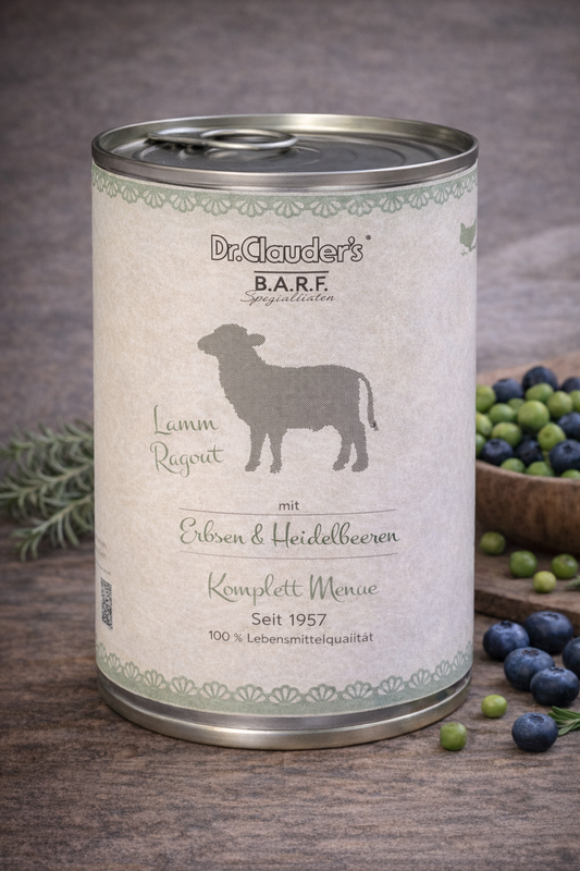 neu - Dr.Clauders BARF Serie Lammragout