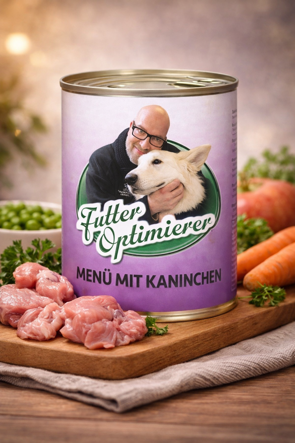 Futteroptimierer Kaninchenmenü in der Dose