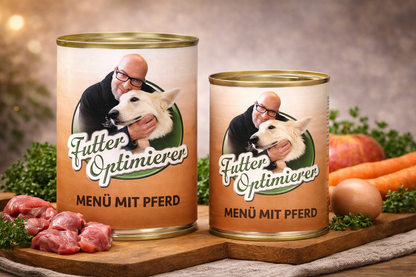 Futteroptimierer Pferdmenü in der Dose