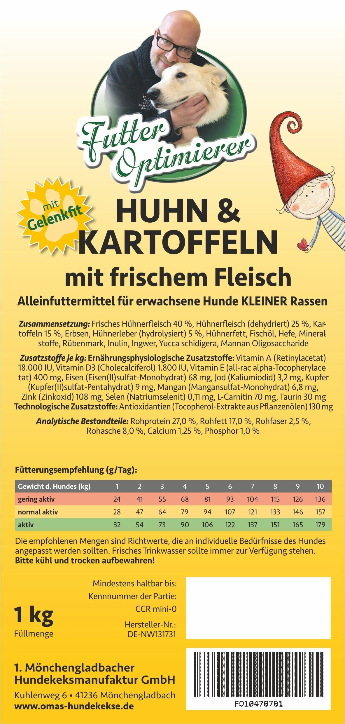 FO Trockenfutter Huhn "Zwerge"