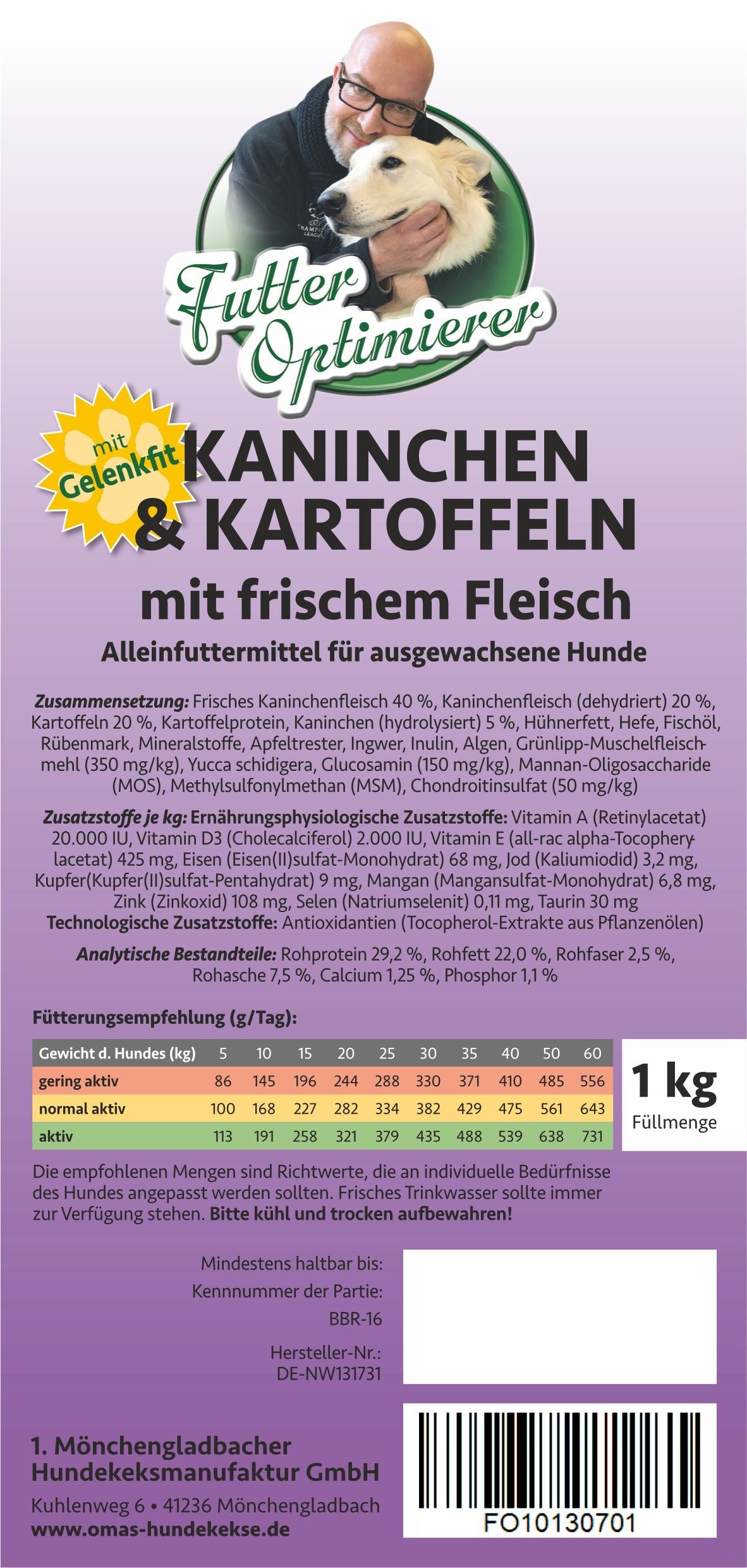 FO Trockenfutter Kaninchen
