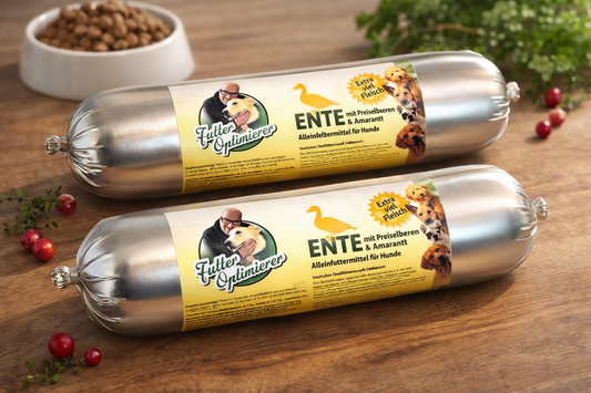 Futteroptimierer - Entenmenü im Schlauch - Ente