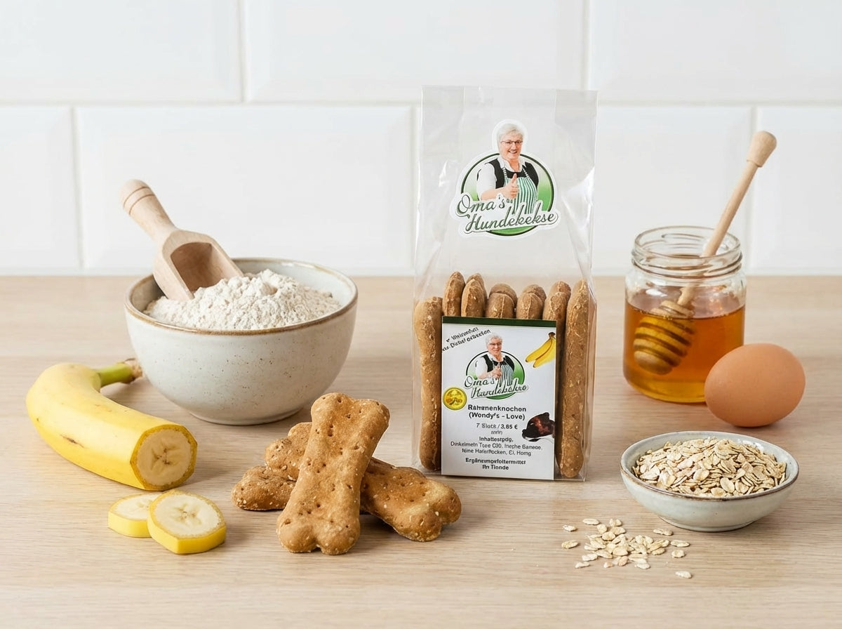 Omas Hundekekse - Bananenknochen