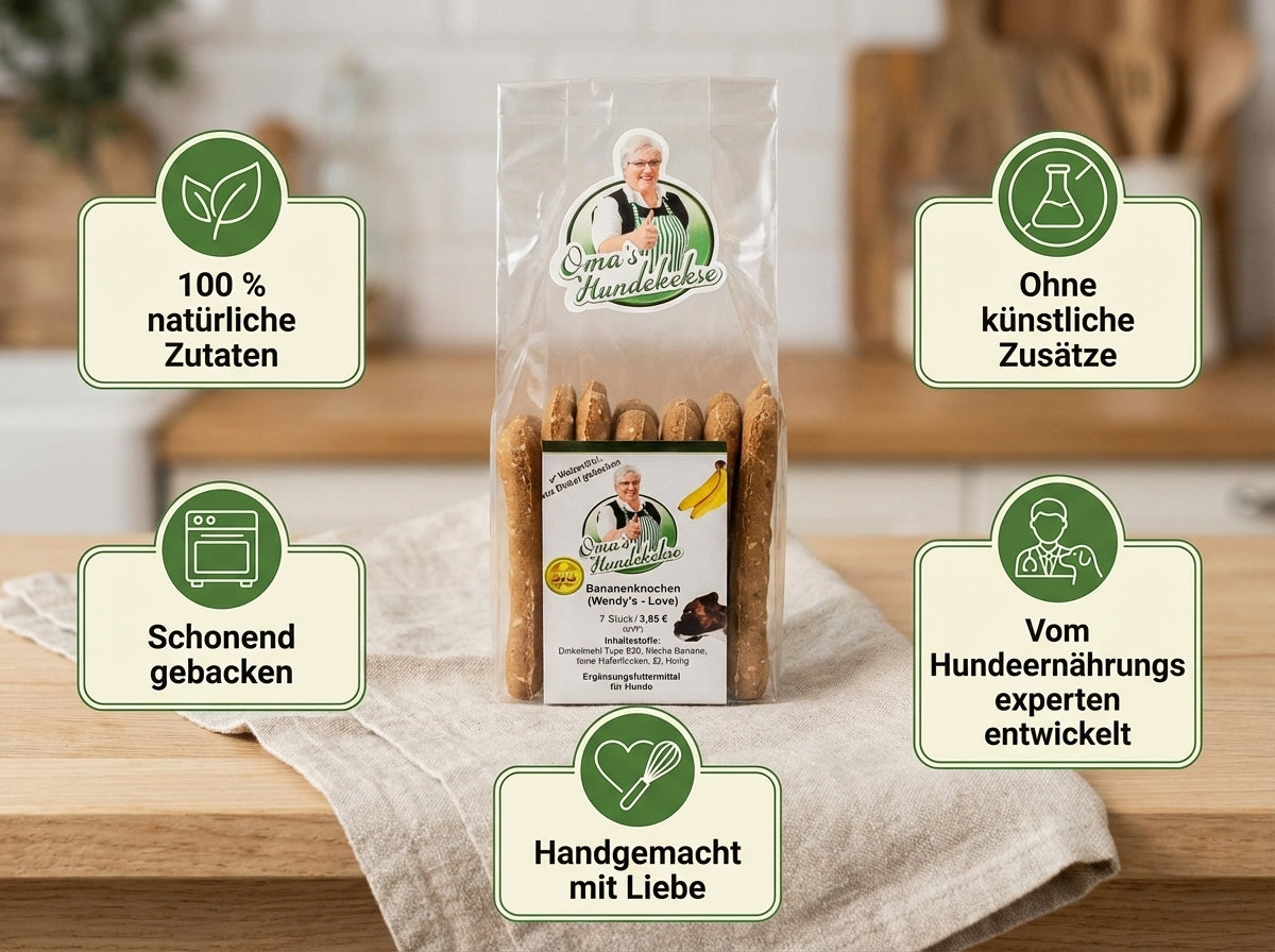 Omas Hundekekse - Bananenknochen