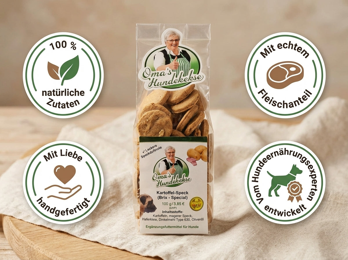 Omas Hundekekse - Kartoffel Speck
