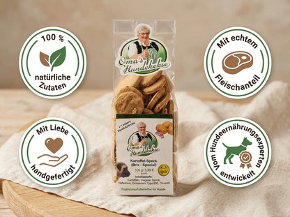Omas Hundekekse - Kartoffel Speck