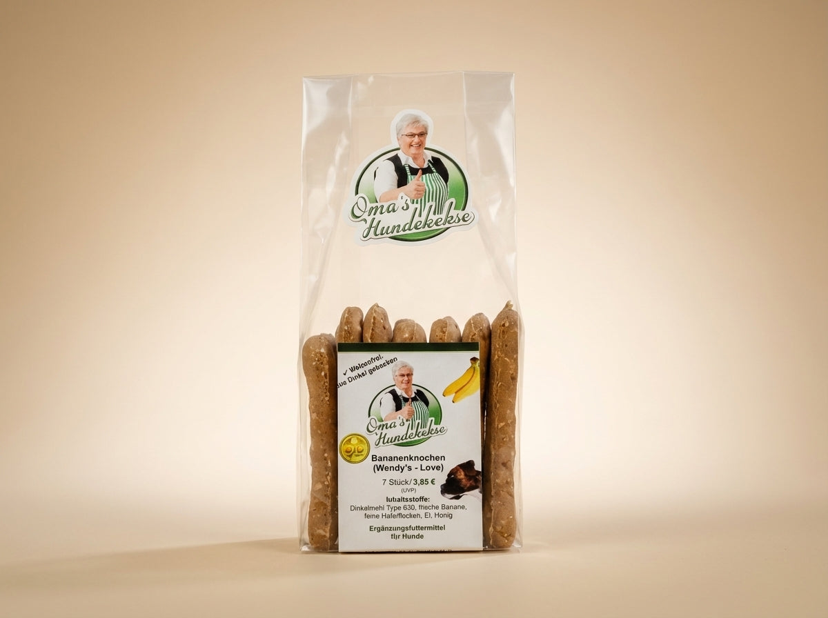 Omas Hundekekse - Bananenknochen