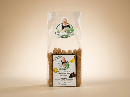 Omas Hundekekse - Bananenknochen