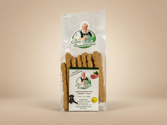 Omas Hundekekse - Leberwurstknochen
