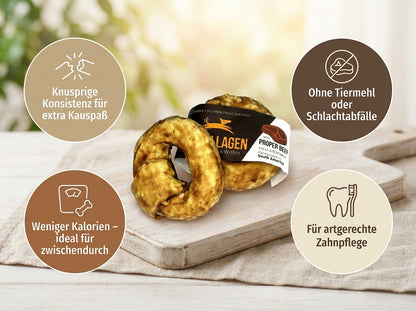 Knabberbar: Chewllagen Beef Donut Rind