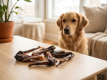 Knabberbar: Entenflügel luftgetrocknet