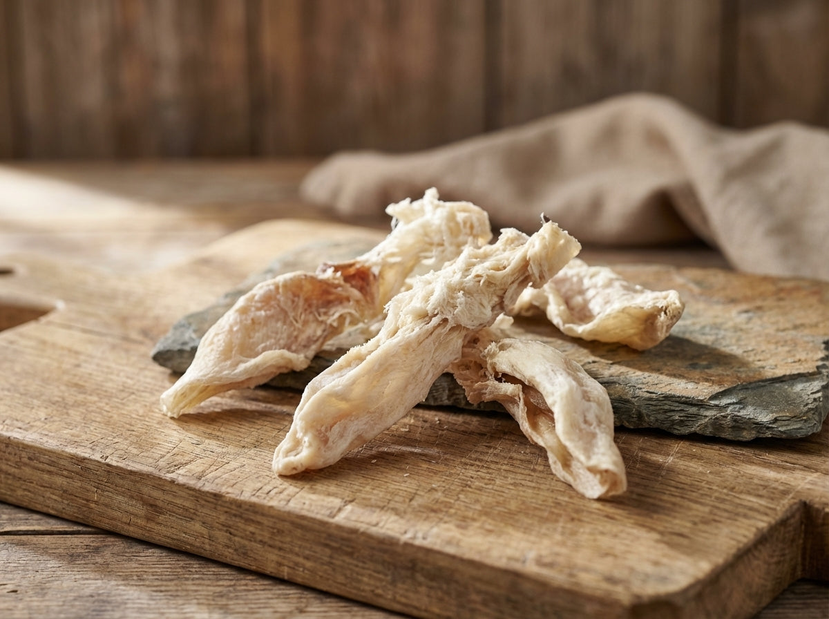 Knabberbar - Kaninchenohren mit Fell - luftgetrocknet