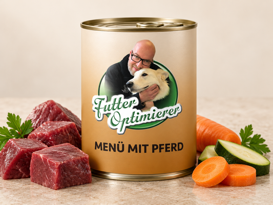 Futteroptimierer Pferdmenü in der Dose
