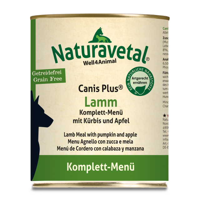 Naturavetal Lamm-Menü