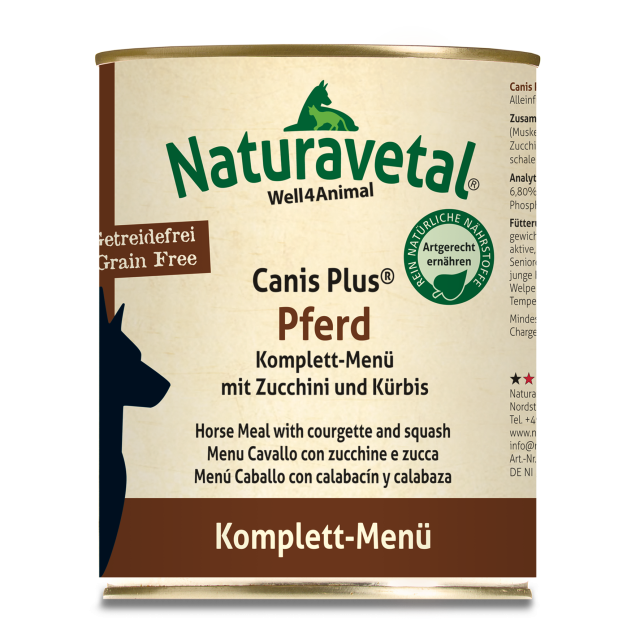 Naturavetal Pferdmenü