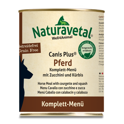 Naturavetal Pferdmenü