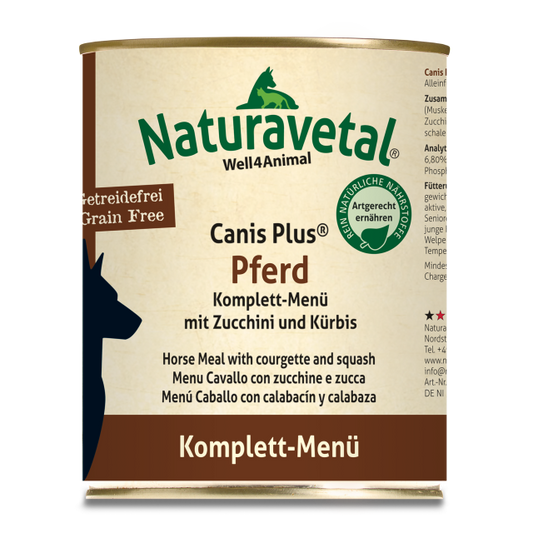 Naturavetal Pferdmenü
