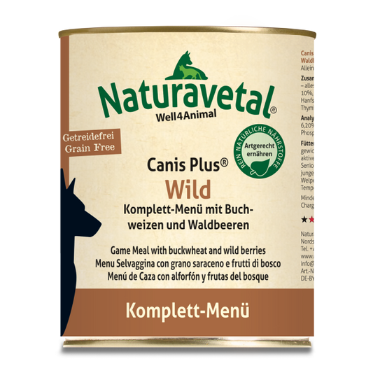 Naturavetal Wildmenü