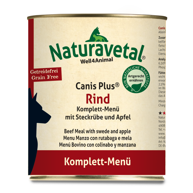 Naturavetal Rindmenü