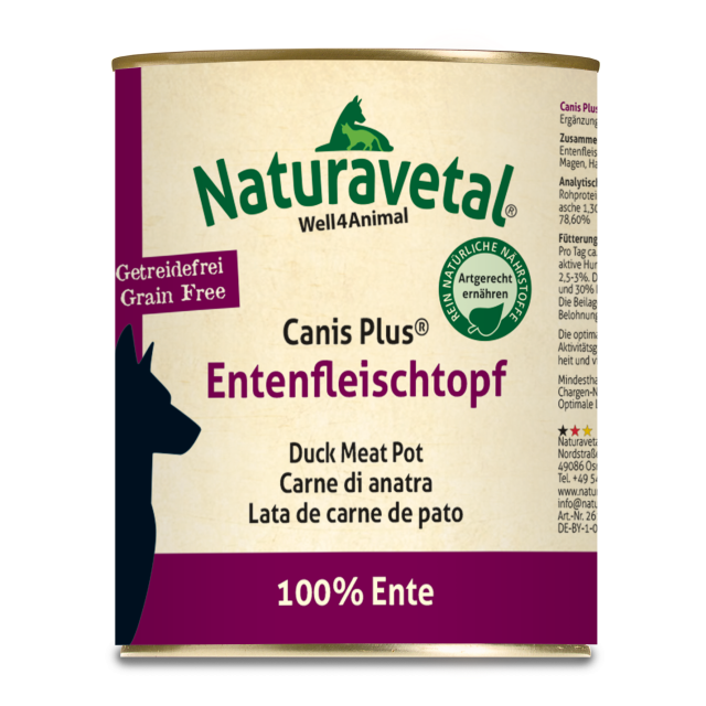 Naturavetal Entenfleischtopf