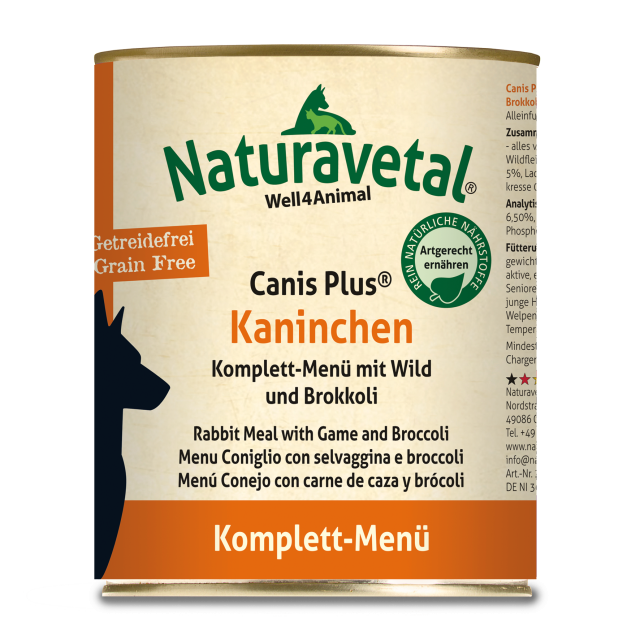 Naturavetal Kaninchenmenü