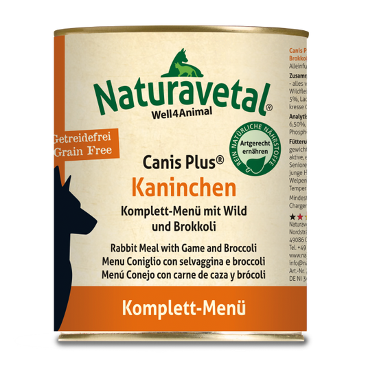 Naturavetal Kaninchenmenü