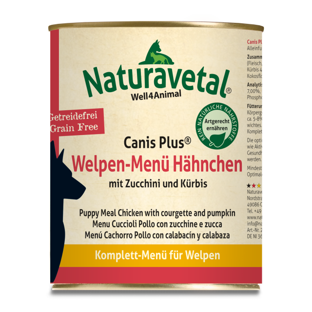 Naturavetal Welpenmenü Huhn