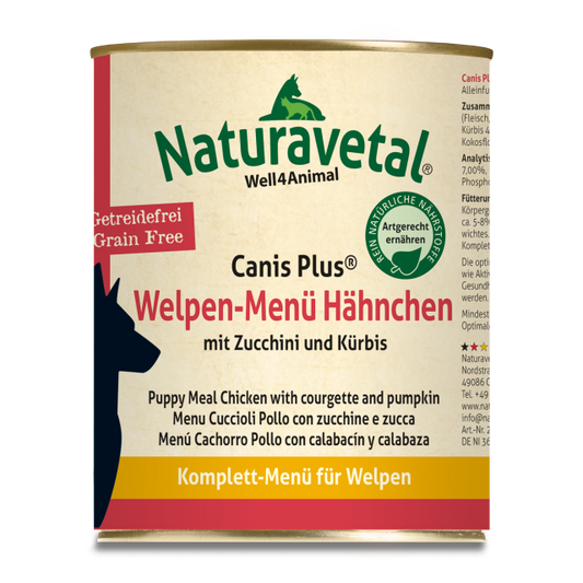 Naturavetal Welpenmenü Huhn