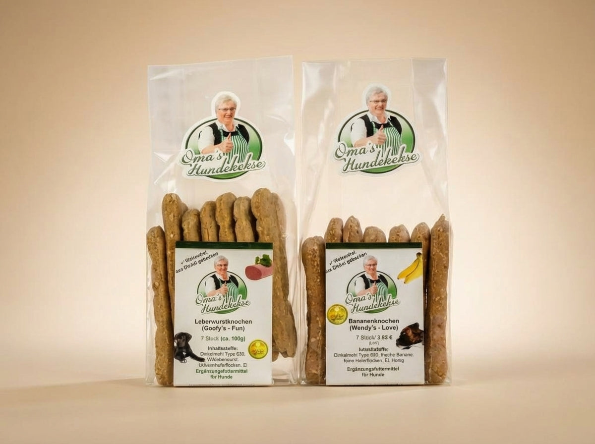 Omas Hundekekse - Knochen - Spar - Set