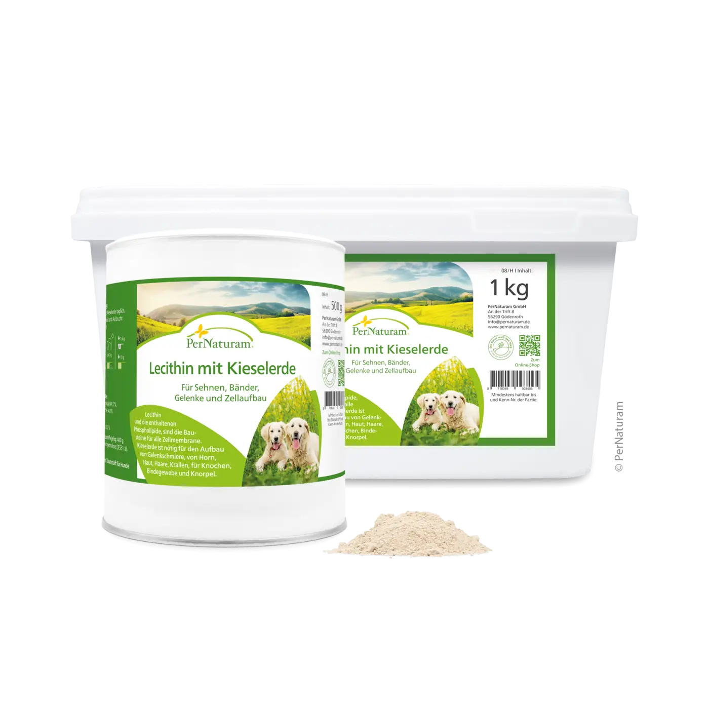 PerNaturam - Lecitin mit Kieselerde 500g