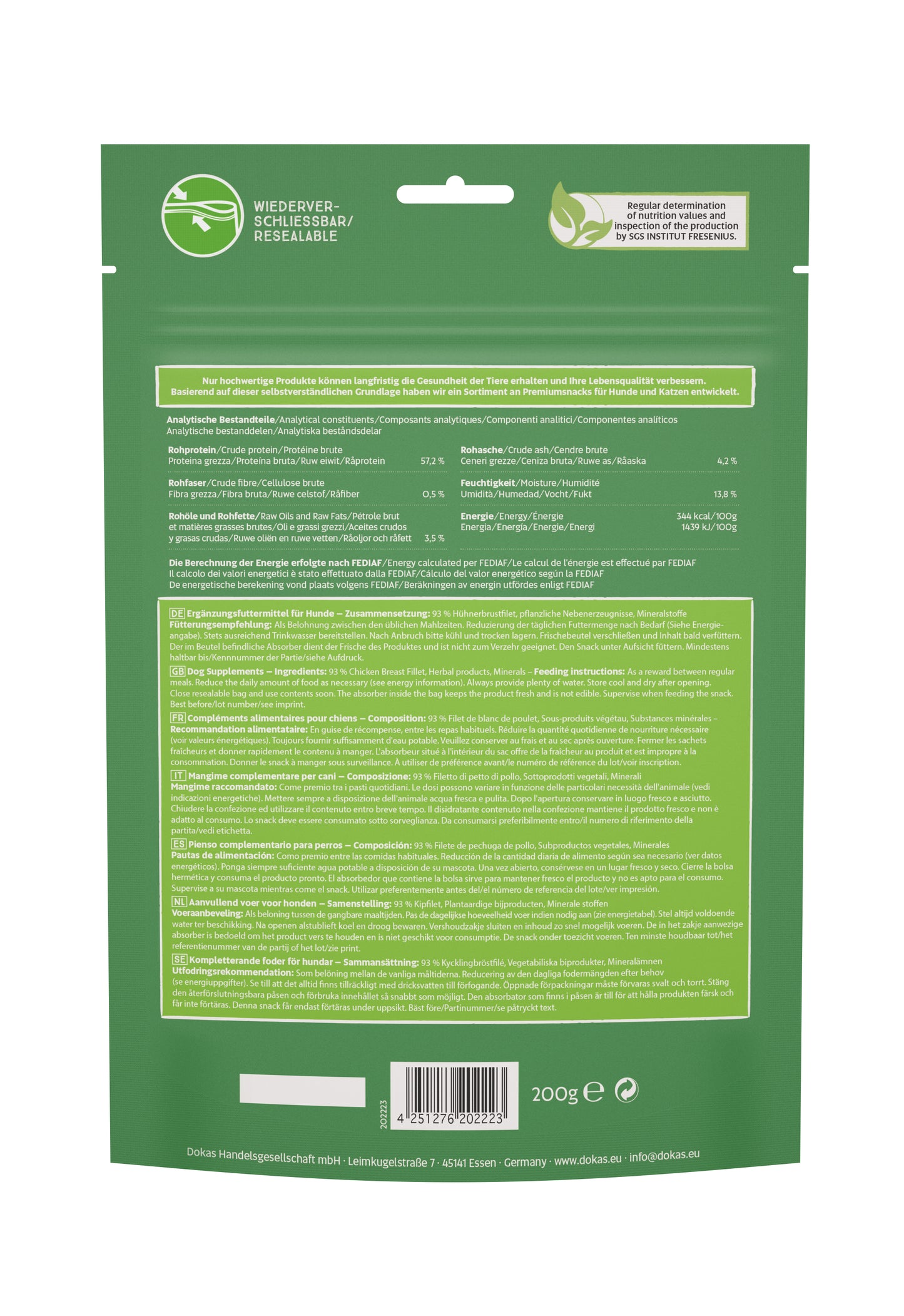 Dokas - Hühnerbrust in Stückchen