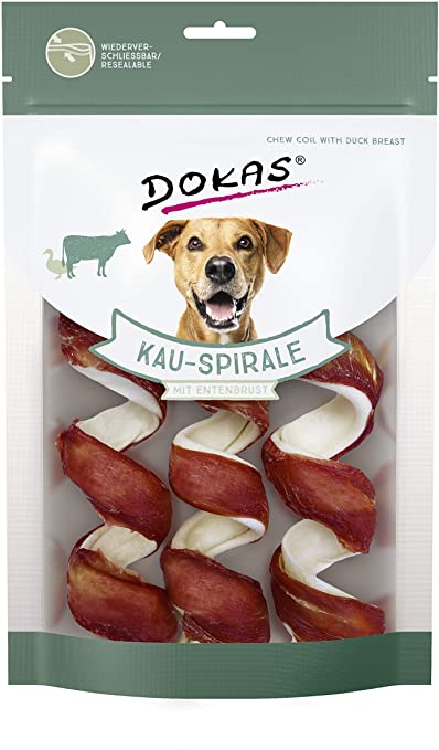 Dokas - Kauspirale mit Entenbrust