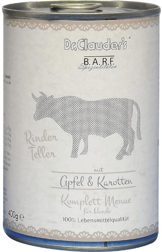 Dr.Clauders BARF Serie Rinderteller