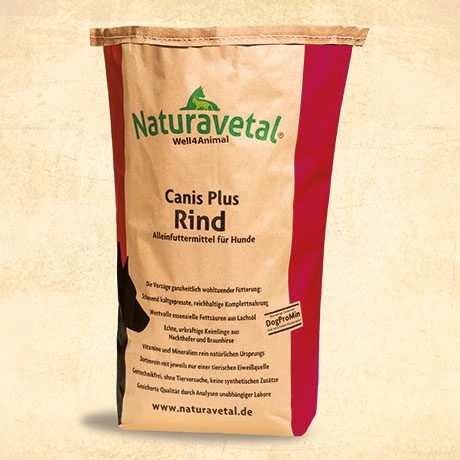 Naturavetal Trockenfutter - Canis Plus Rind