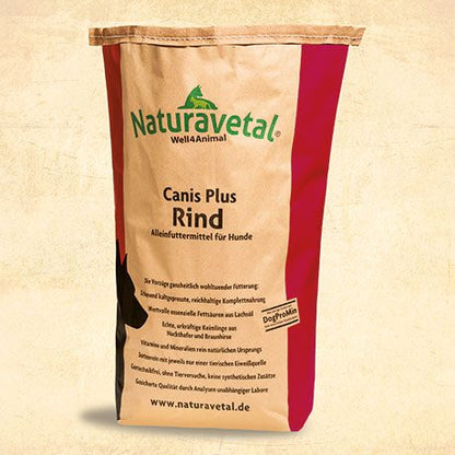 Naturavetal Trockenfutter - Canis Plus Rind