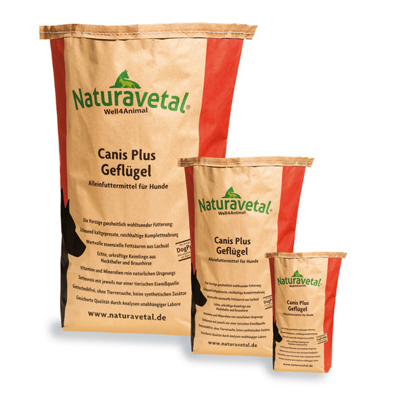 Naturavetal Trockenfutter - Canis Plus Geflügel