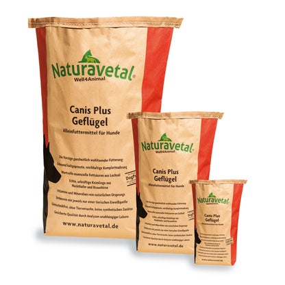 Naturavetal Trockenfutter - Canis Plus Geflügel